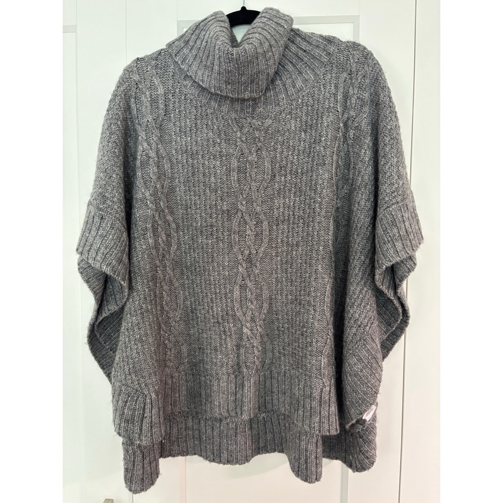 Aphorism Charcoal Cable Knit Turtleneck Sweater